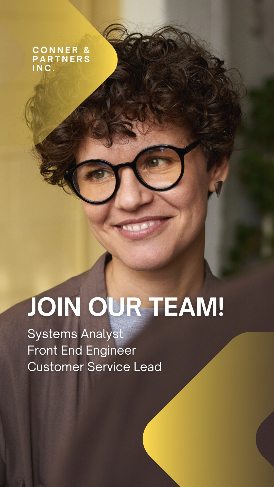 Conner & Partners Hiring Poster