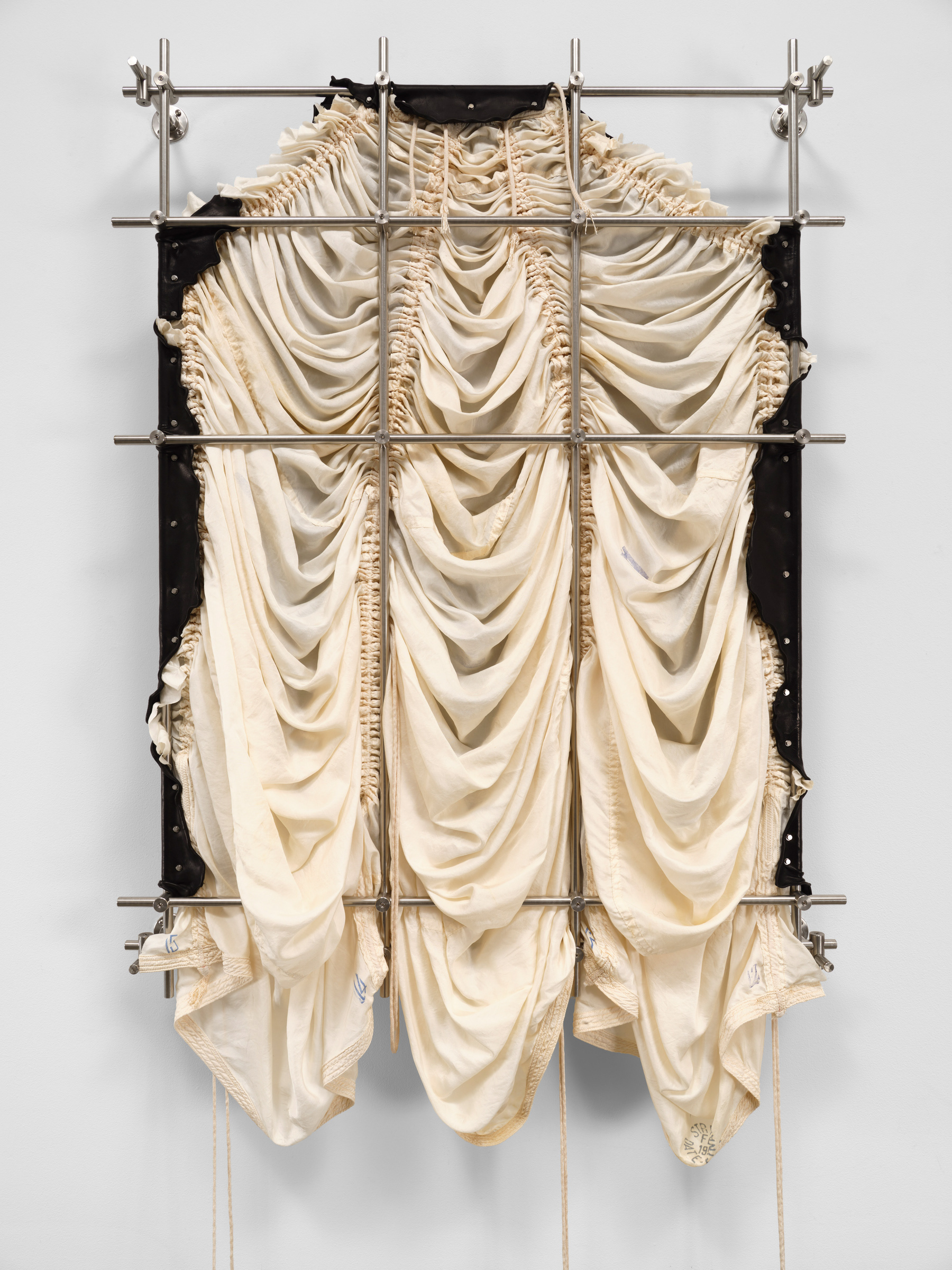 Elaine Cameron-Weir newly laid test route on which ruts are already worn, 2023