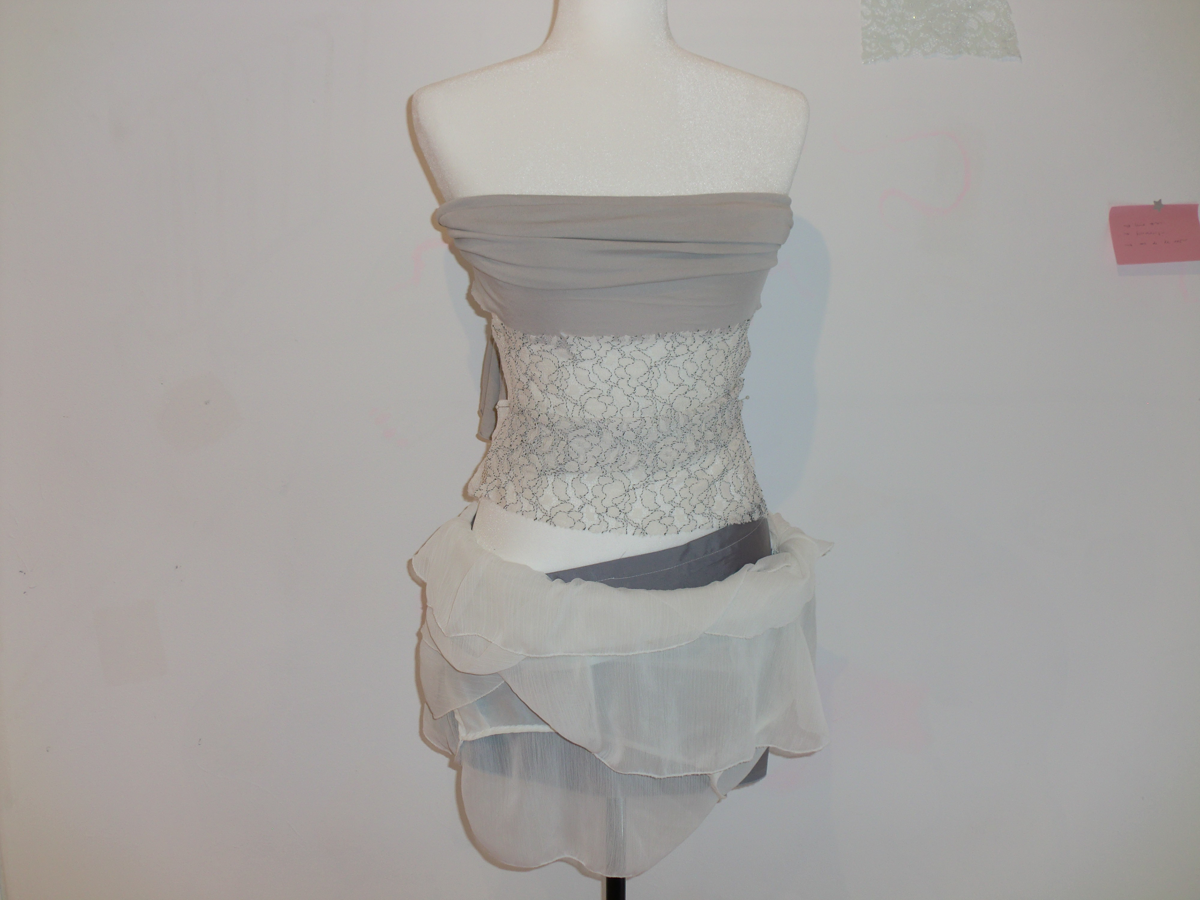 una prueba en maniquí