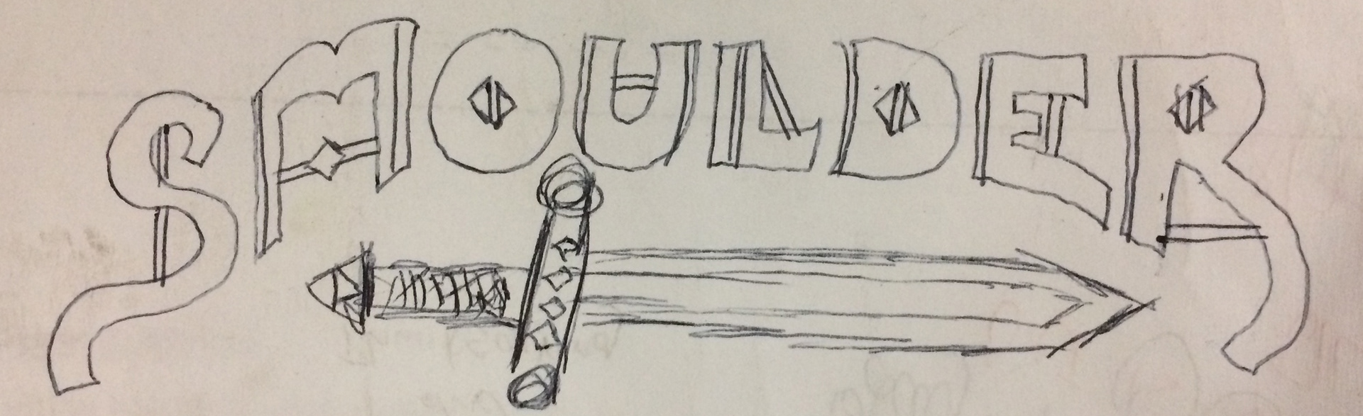 SMOULDER LOGO SKETCH