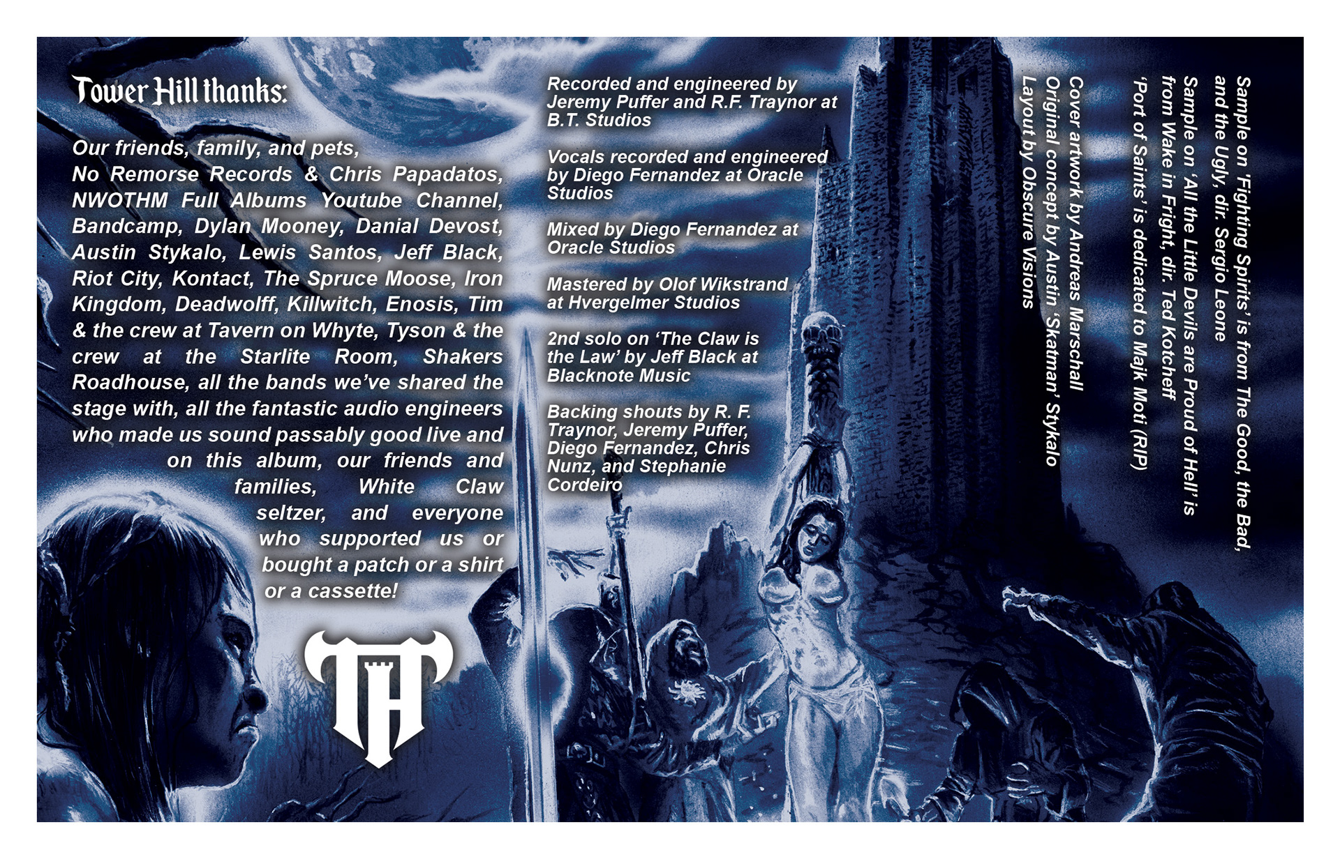 4-Panel J-card, Inside